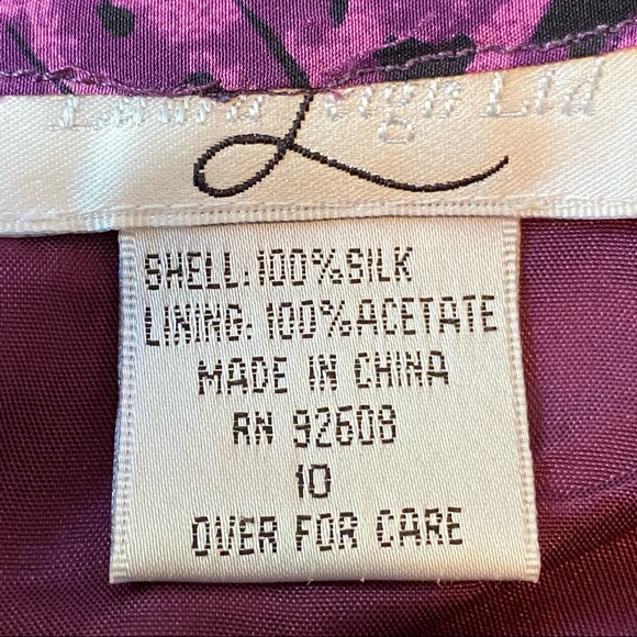 Vintage Laura Leigh LTD Maxi Skirt Set size 10 skirt and 12 Top - Picture 15 of 16